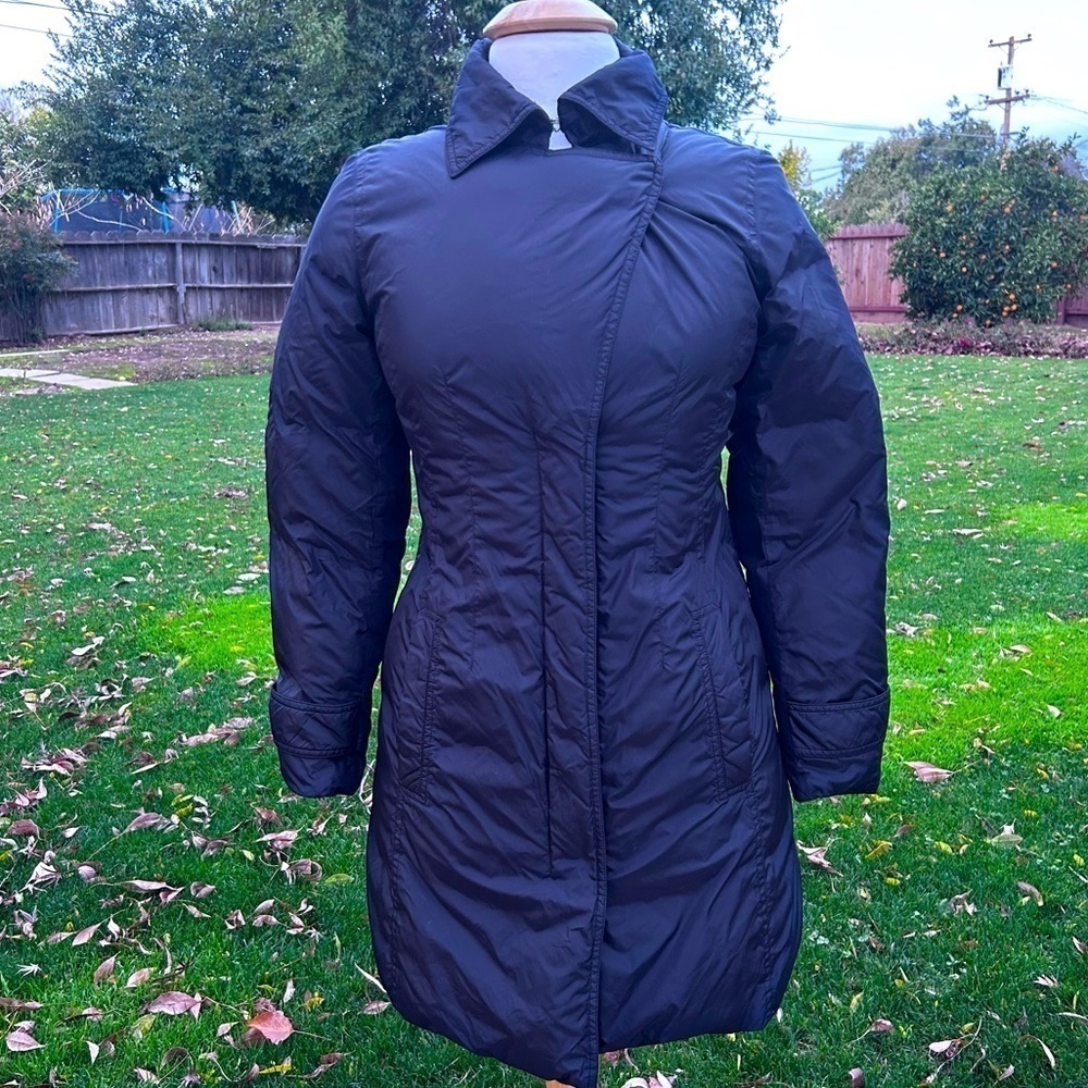 Add Down Long Parka Puffer Coat | Size 4 | Made in Italy